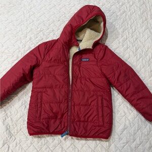 Patagonia Kids' Cozy Red Puffer Jacket